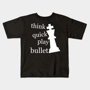 Bullet Chess Player Kids T-Shirt